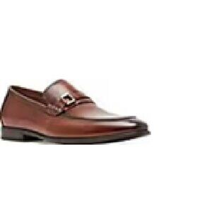 Steve Madden Adair Leather Buckle Dress Loafers – Tan, Size 10, Worn Once